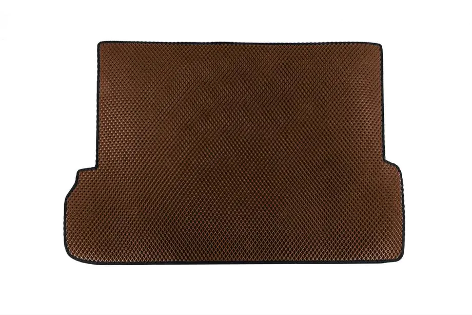 Toyota Land Cruiser Prado 150 2009-2023 Trunk Mat 7-Seater EVA (Brown) Image