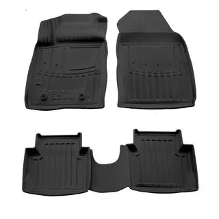 Rubber Floor Mats Stingray 3D (2013-2023, 4 pcs)