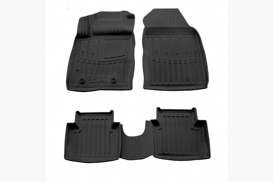 Ford Ecosport 2013-2022 Rubber Floor Mats Stingray 3D (2013-2023, 4 pcs) Image