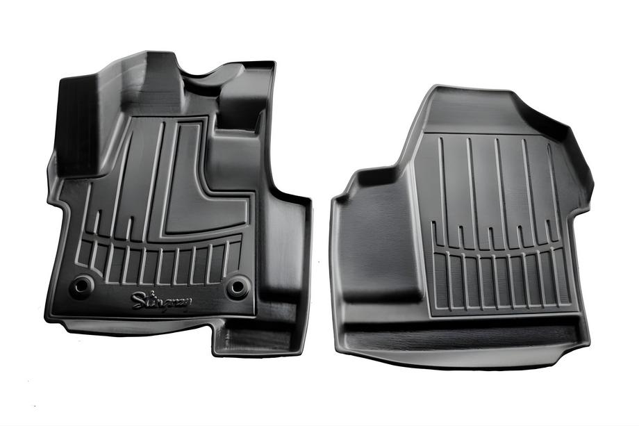 Citroen Jumpy/Dispatch 2017- Stingray 3D Rubber Floor Mats (1+2, 2 pcs) Image