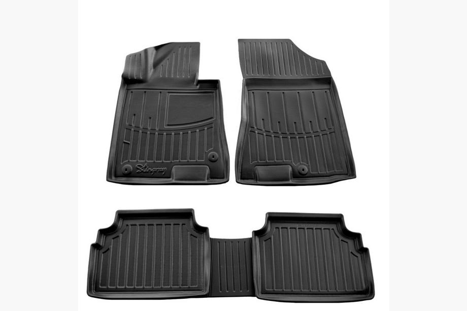Hyundai Sonata DN8 2020- Rubber Floor Mats Stingray 3D (5 pcs) Image