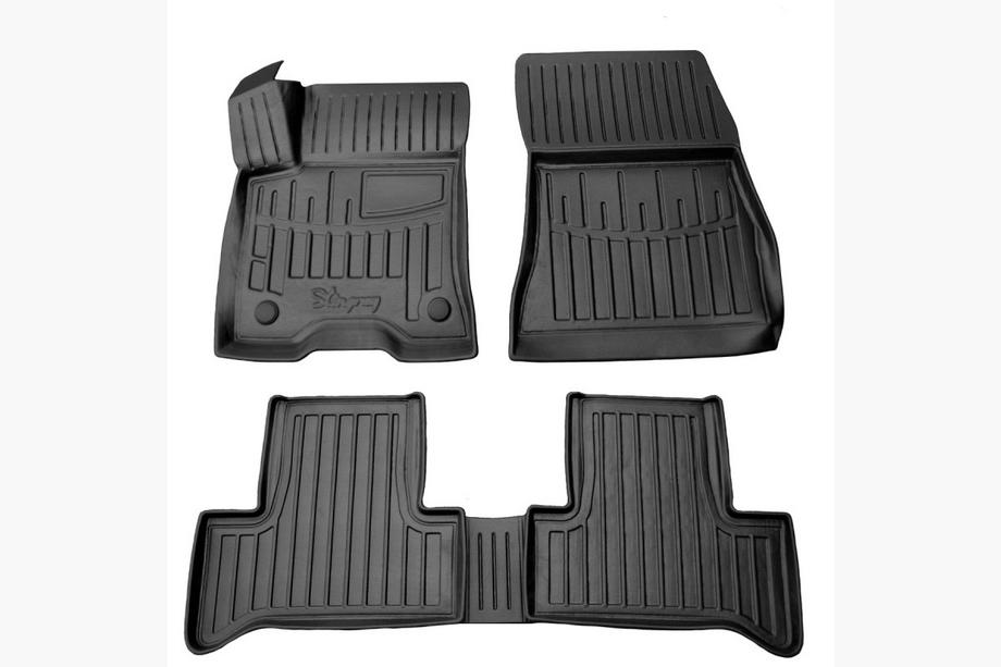 Mercedes EQA 2021- Rubber Floor Mats Stingray 3D (5 pcs) Image