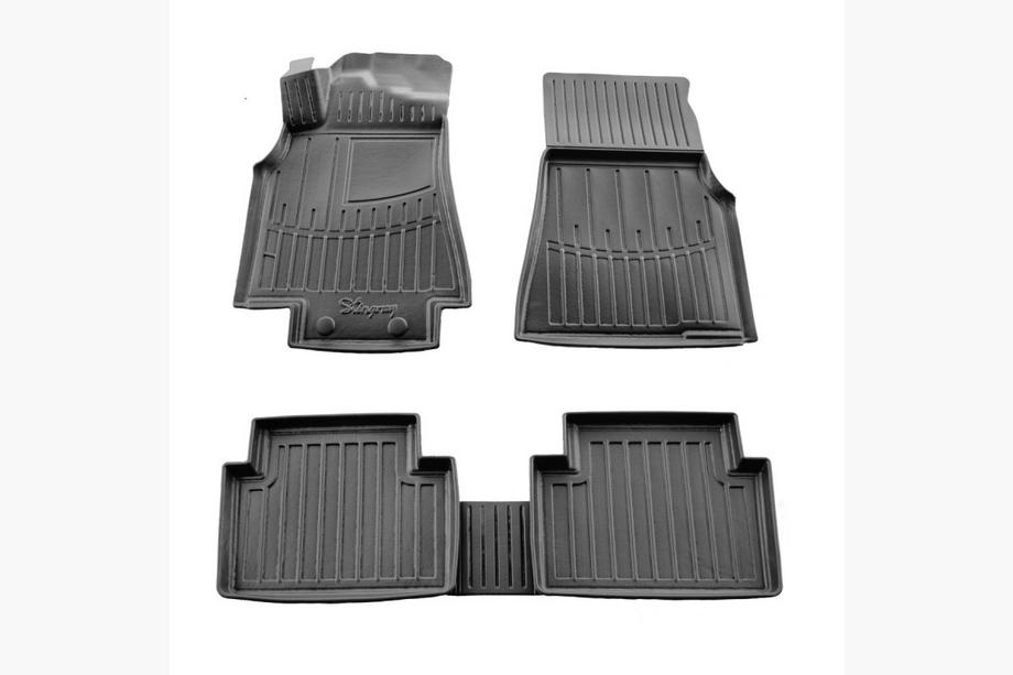 Mercedes A-class W169 2004-2012 Rubber Floor Mats Stingray 3D (5 pcs) Image