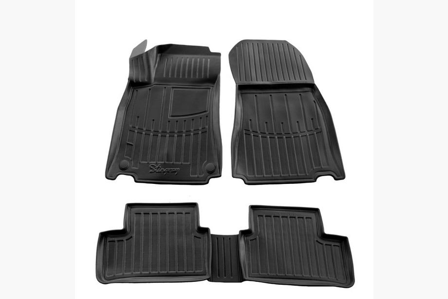 Mercedes A-class W177 2018- Rubber Floor Mats Stingray 3D (5 pcs) Image