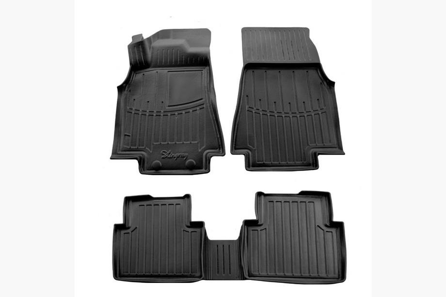 Mercedes B-class W245 2005-2011 Rubber Floor Mats Stingray 3D (5 pcs) Image