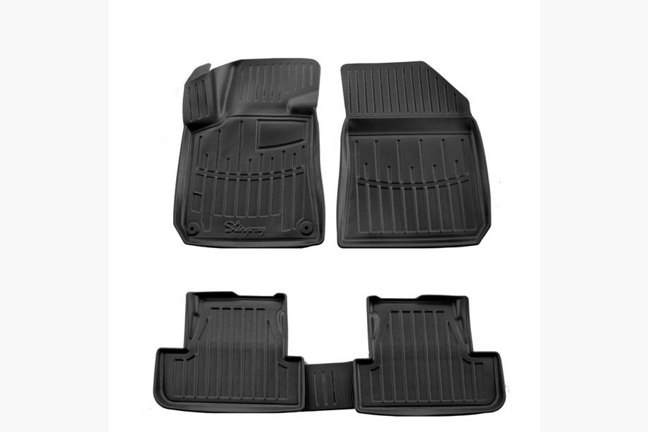 Peugeot 308 2014-2021 Rubber Floor Mats Stingray 3D (5 pcs) Image