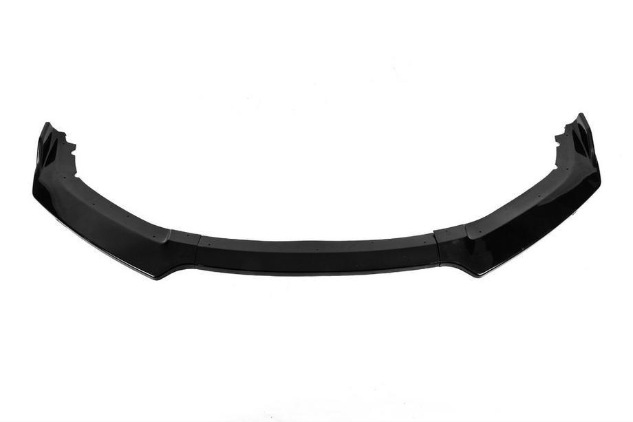 Honda Civic Sedan X 2016-2021 Front Lip Spoiler DPT V-1 (ABS, Gloss Black) Image