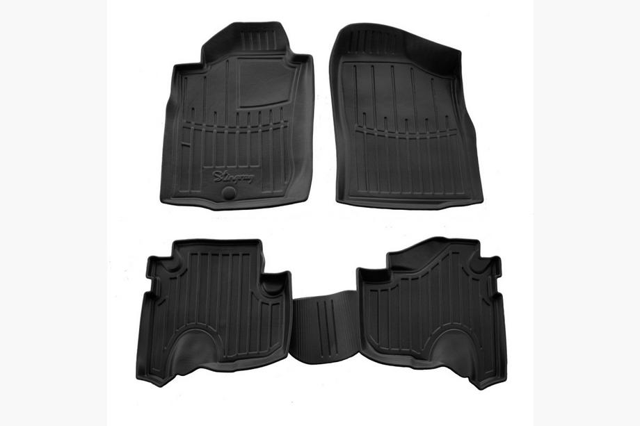 Toyota Land Cruiser 90 Prado 1996-2002 Stingray 3D Rubber Floor Mats (4 pcs) Image