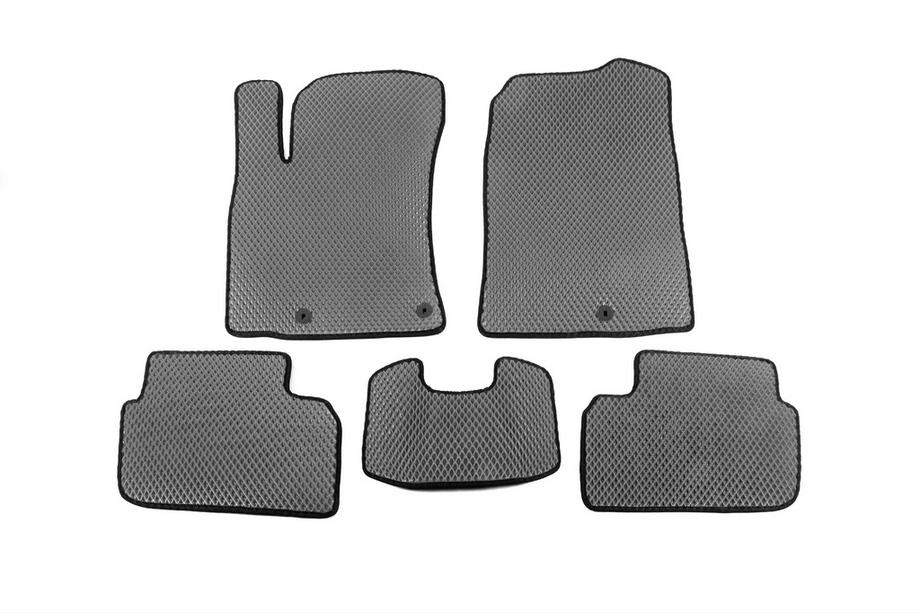 Hyundai Ioniq 2016-2022 EVA Floor Mats (Gray) Image