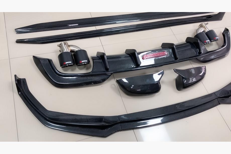 BMW 3 Series G20/G21 2018- Carbon Full Body Kit FullSet Image
