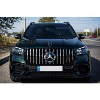 Front Grille 2023+ (GT Panamericana) Mercedes GLS X167 2019- photo 2