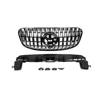 Front Grille 2023+ (GT Panamericana) Mercedes GLS X167 2019- photo 4