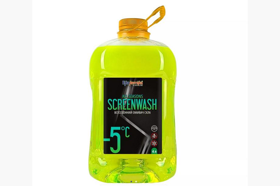 All-Season Windshield Washer 4L Lemon Ekokemika B -5°C Image