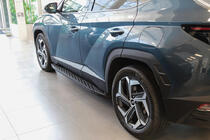 Hyundai Tucson NX4 2021- Side Steps Shining Black (2 pcs, Aluminum) photo 7