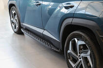 Hyundai Tucson NX4 2021- Side Steps Shining Black (2 pcs, Aluminum) photo 9