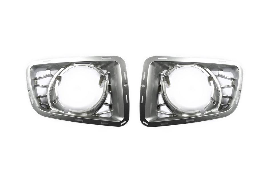 Range Rover III L322 2002-2012 Fog Light Grilles Autobiography 2010-2013 (2 pcs, grey) Photo 1