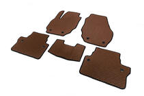 Volvo XC70 2007-2013 EVA Floor Mats (Brown) photo 2