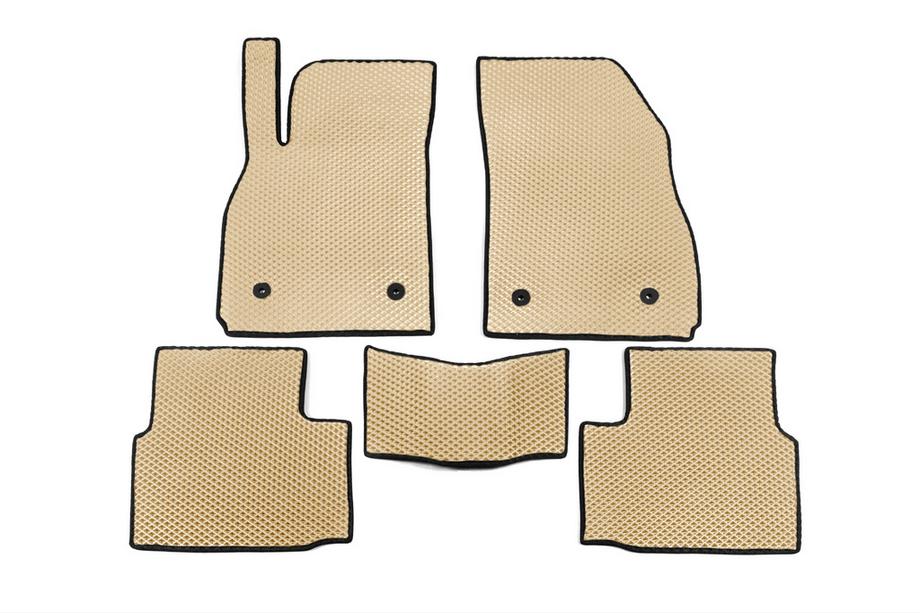 Chevrolet Malibu 2011-2018 EVA Floor Mats (Beige) Image