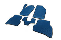 Skoda Fabia 2014-2021 EVA Floor Mats (Blue) photo 2