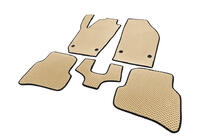 Skoda Fabia 2014-2021 EVA Floor Mats (Beige) photo 2