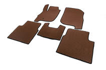 Mitsubishi Galant 2003-2012 EVA Floor Mats (Brown) photo 2