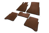 Mercedes S-class W223 2020- EVA Floor Mats (Brown) photo 2