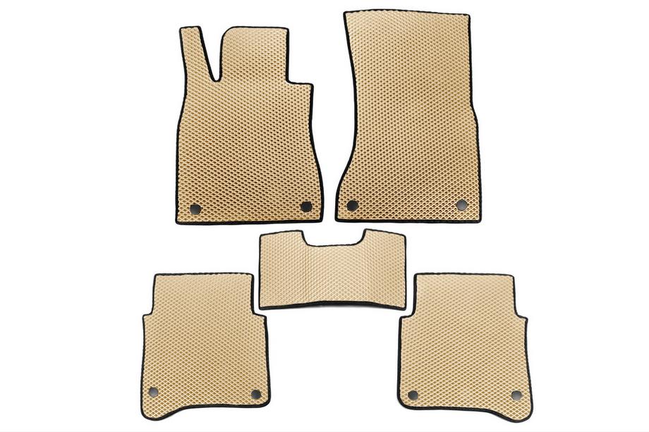 Mercedes S-class W223 2020- EVA Floor Mats (Beige) Image