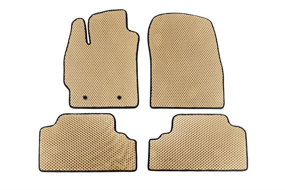 Toyota Auris 2007-2012 EVA Floor Mats (Beige) Image