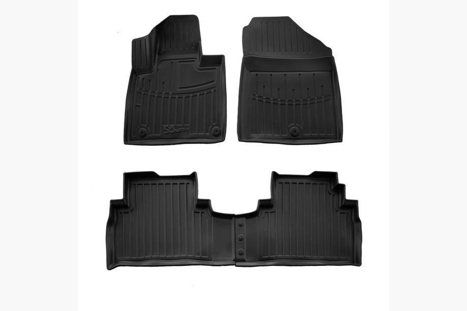 Kia Sorento III UM 2014-2020 Stingray 3D Rubber Floor Mats (4 pcs) Image