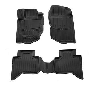 Stingray 3D Rubber Floor Mats (4 pcs) Mitsubishi L200 2024-