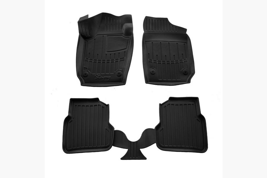Seat Ibiza 2010-2017 Stingray 3D Rubber Floor Mats (4 pcs) Image