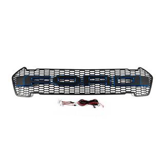Front Grille (2015-2018, Blue, LED) photo 1
