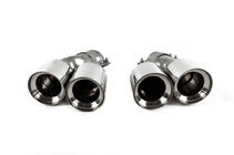 BMW 5 Series G30/G31 2017–2023 M5 Silver exhaust tips (2 pcs) photo 2