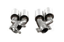 BMW 5 Series G30/G31 2017–2023 M5 Silver exhaust tips (2 pcs) photo 6