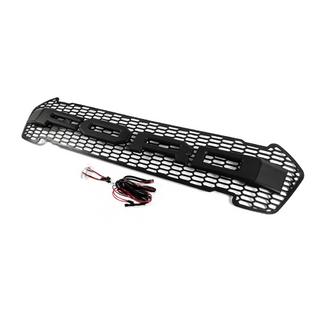 Front Grille (2015-2018, Black, LED) photo 2
