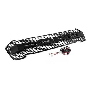 Front Grille (2015-2018, Black, LED) photo 3