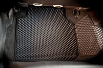Volkswagen Passat B7 2012-2015 EVA Floor Mats (USA, Black) photo 11
