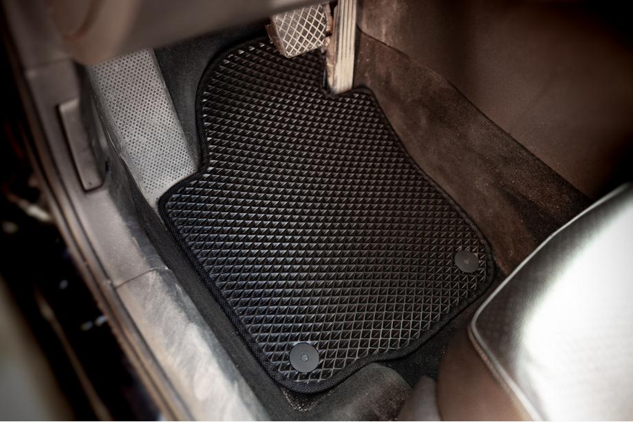 Volkswagen Passat B7 2012-2015 EVA Floor Mats (USA, Black) Image