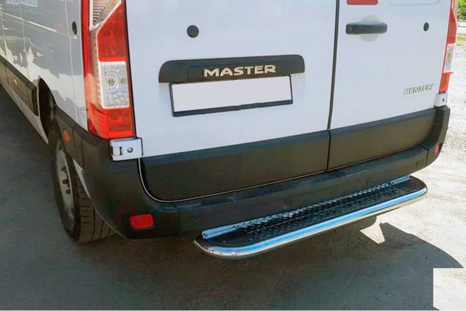 Opel Movano 2010-2021 Rear Step (Stainless Steel) Image