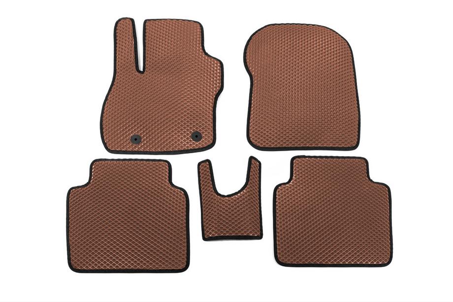 Renault Zoe 2019- EVA Floor Mats (Brown) Image