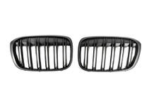 BMW X1 F48 2015-2022 Kidney Grilles M-Look (2015-2019, Matte Black) photo 2