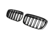 BMW X1 F48 2015-2022 Kidney Grilles M-Look (2015-2019, Matte Black) photo 3