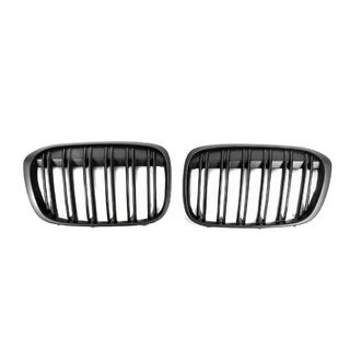 Kidney Grilles M-Look (2015-2019, Matte Black) photo 2