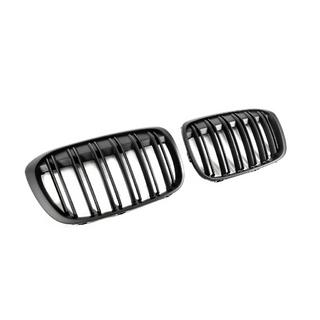 Kidney Grilles M-Look (2015-2019, Matte Black) photo 4