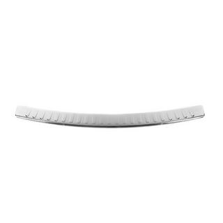 Rear bumper protector with edge Carmos V2 (stainless steel) Volkswagen Golf Plus 2004-2014 photo 1