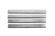 Opel Zafira A 1998-2005 Door Sill Protectors Carmos V3 (4 pcs, Stainless Steel) photo 1