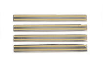 Opel Zafira A 1998-2005 Door Sill Protectors Carmos V3 (4 pcs, Stainless Steel) photo 3