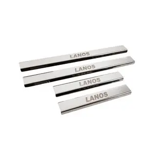 Door sill trims for rocker panel (Carmos V3, stainless steel) photo 3