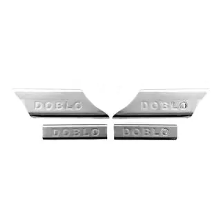 Interior door sill protectors stainless steel (Carmos V2) photo 1