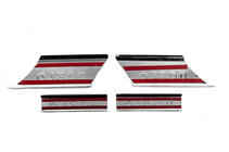 Fiat Doblo I 2005-2010 Interior door sill protectors stainless steel (Carmos V2) 4 Doors photo 3